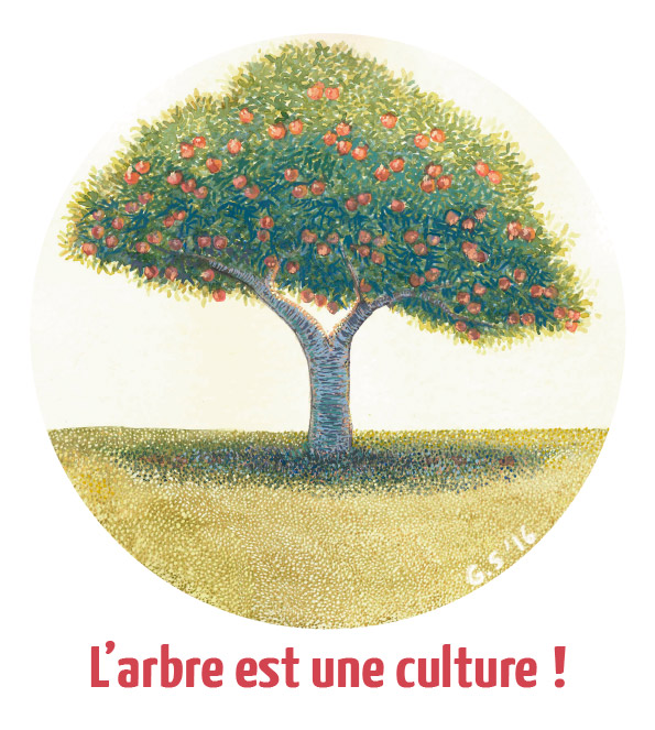 Arpenteur pepiniere, l'arbre est une culture